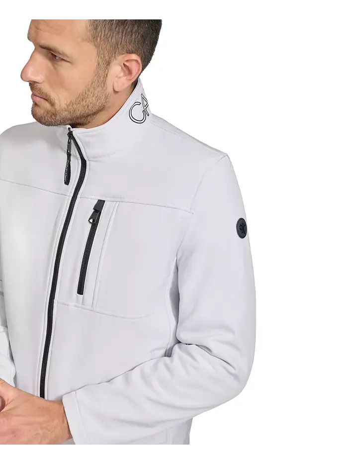 Ветровка Calvin Klein Infinite Stretch Soft Shell — изображение 5 из 8, белый