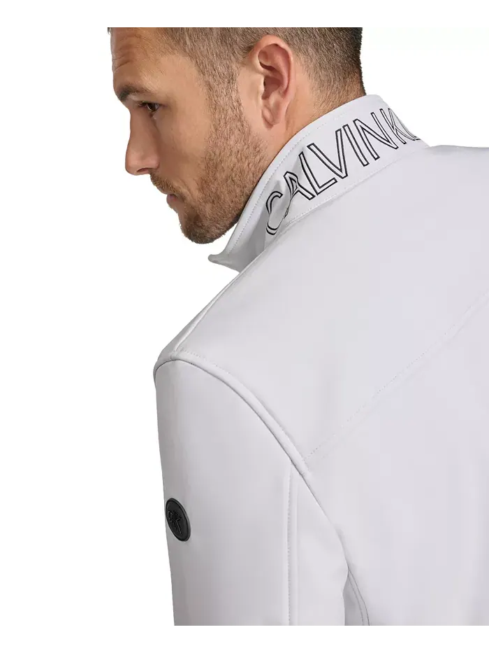 Ветровка Calvin Klein Infinite Stretch Soft Shell — изображение 6 из 8, белый