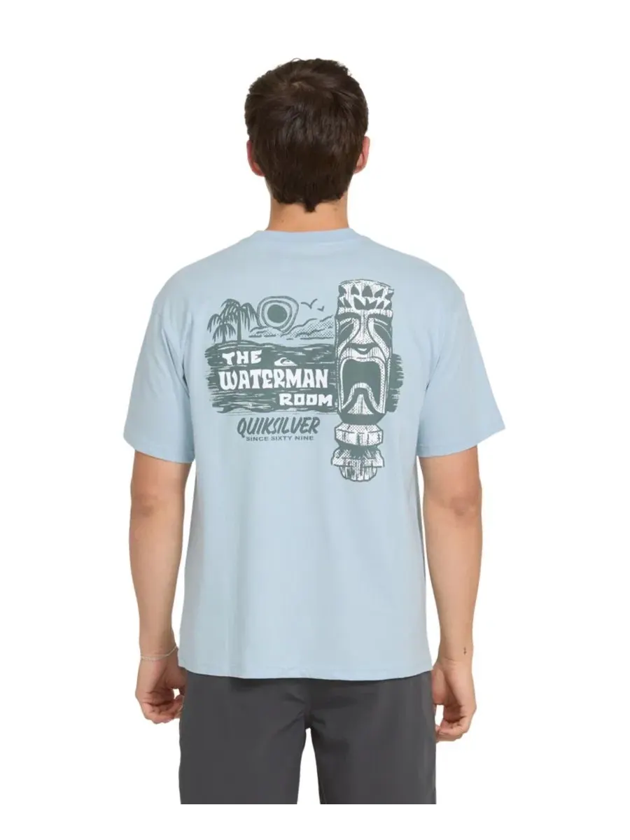 Мужская классическая футболка с коротким рукавом Quiksilver Room Quiksilver Waterman