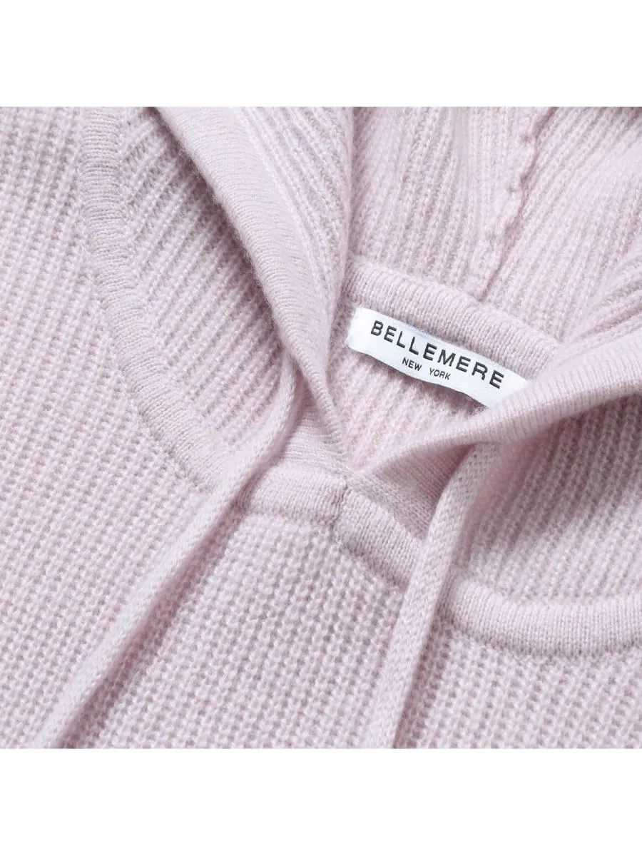 Кашемировый пуловер Bellemere Everyday Bellemere New York — изображение 3 из 10, розовый
