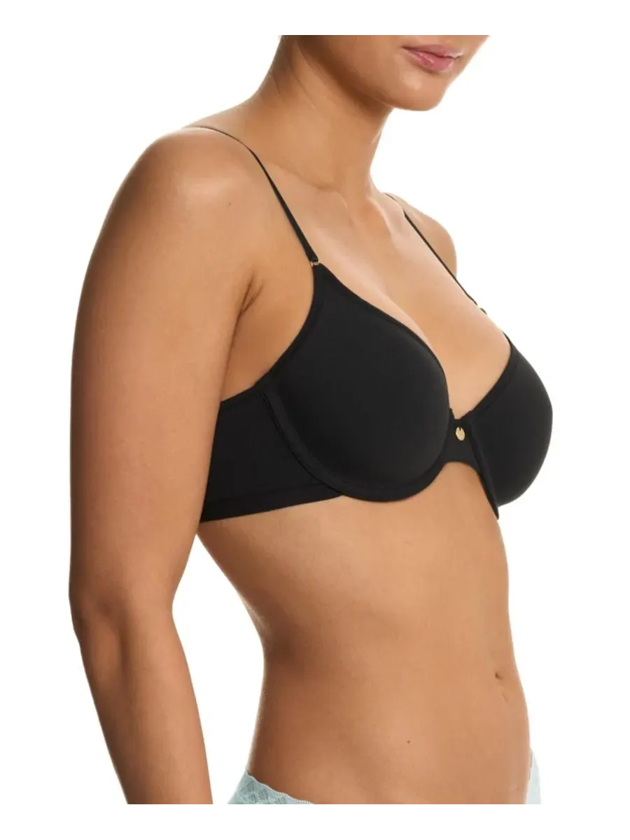 Бюстгальтер-футболка с контурной чашкой Understated Underwire T-Shirt Bra Natori — изображение 2 из 4, бежевый