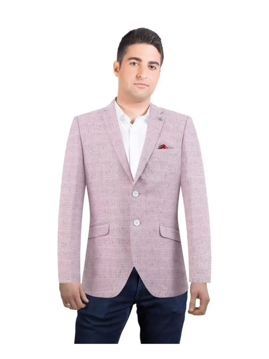 Пиджак спортивный с мелкой текстурой, Slim Fit Elie Balleh