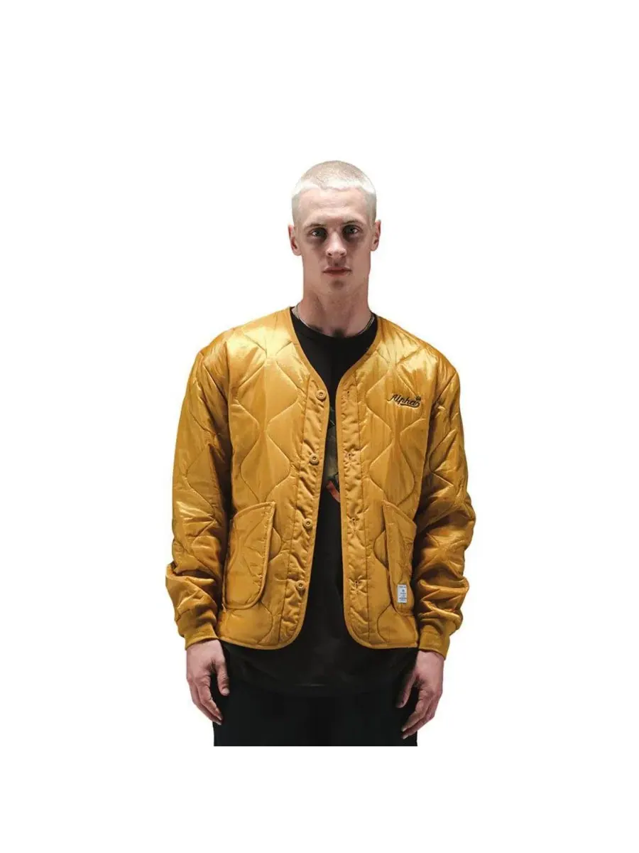 Мужская куртка-бомбер с утеплением, модель ALS/92 Relaxed Deco Liner Alpha Industries, Tumbleweed