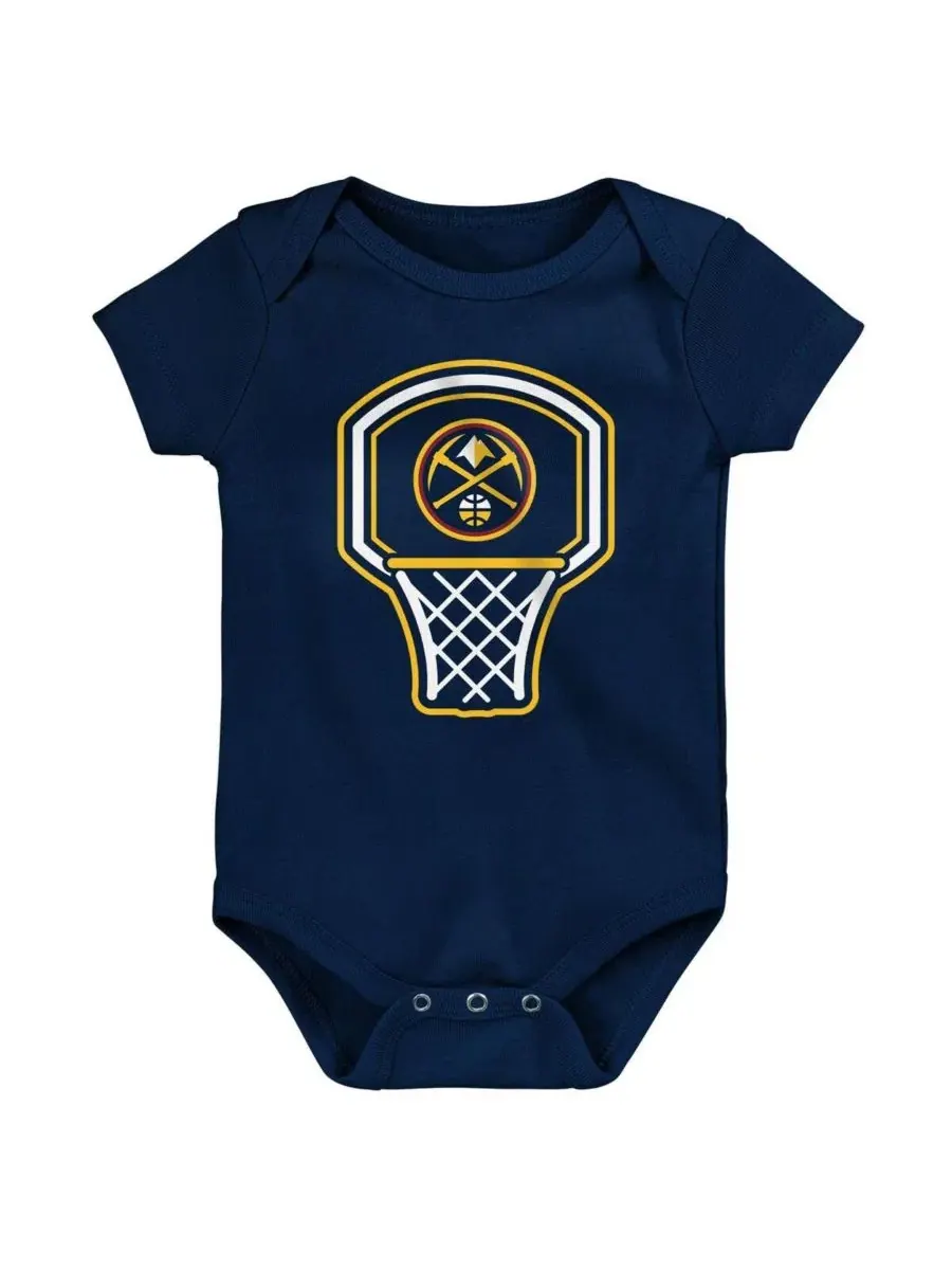 Комплект боди с коротким рукавом для малышей Denver Nuggets Littlest Player Outerstuff — изображение 4 из 4