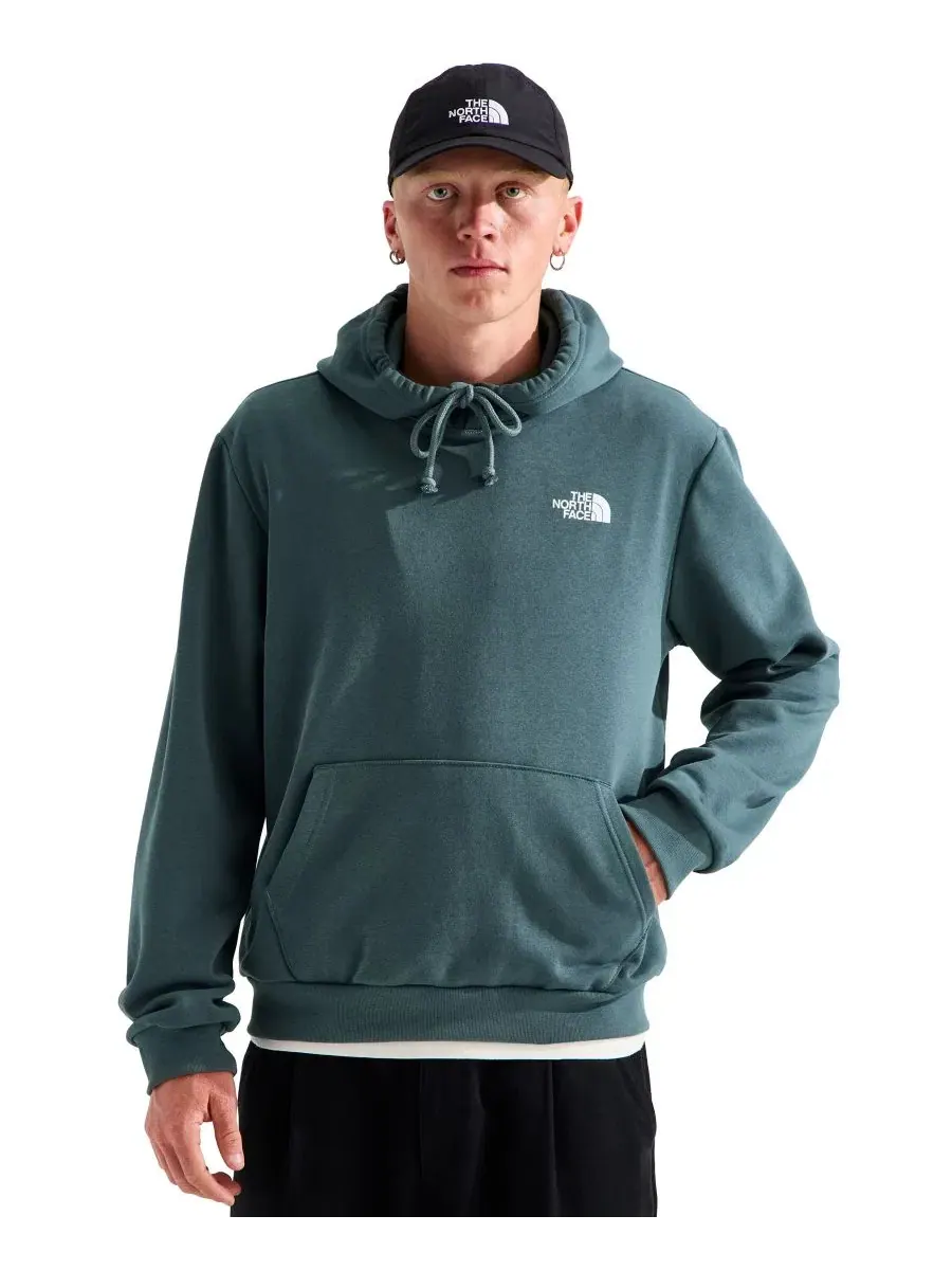 Худи с графическим принтом Never Stop Exploring Evolution Box The North Face — изображение 2 из 3, серый