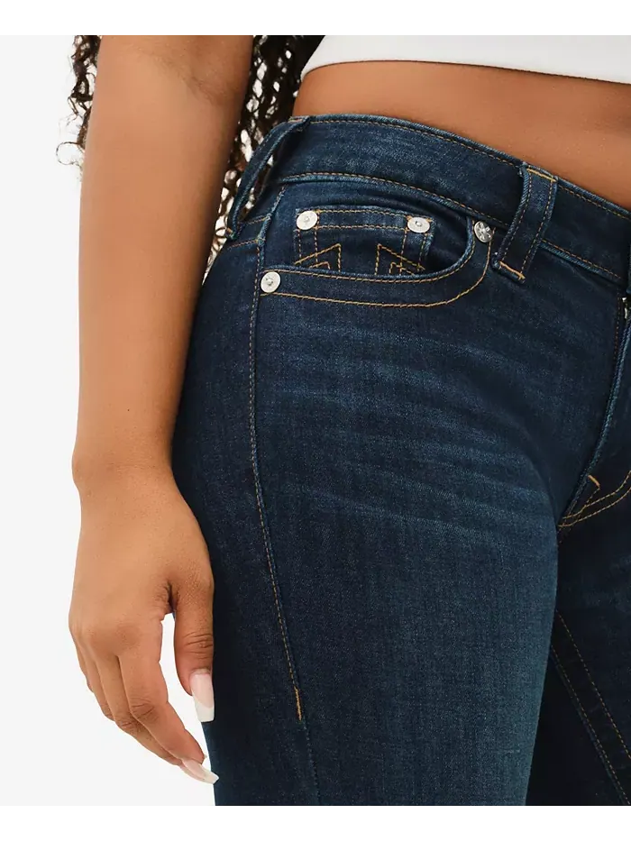 Женские джинсы Billie Mid Rise Straight True Religion — изображение 4 из 5, индиго