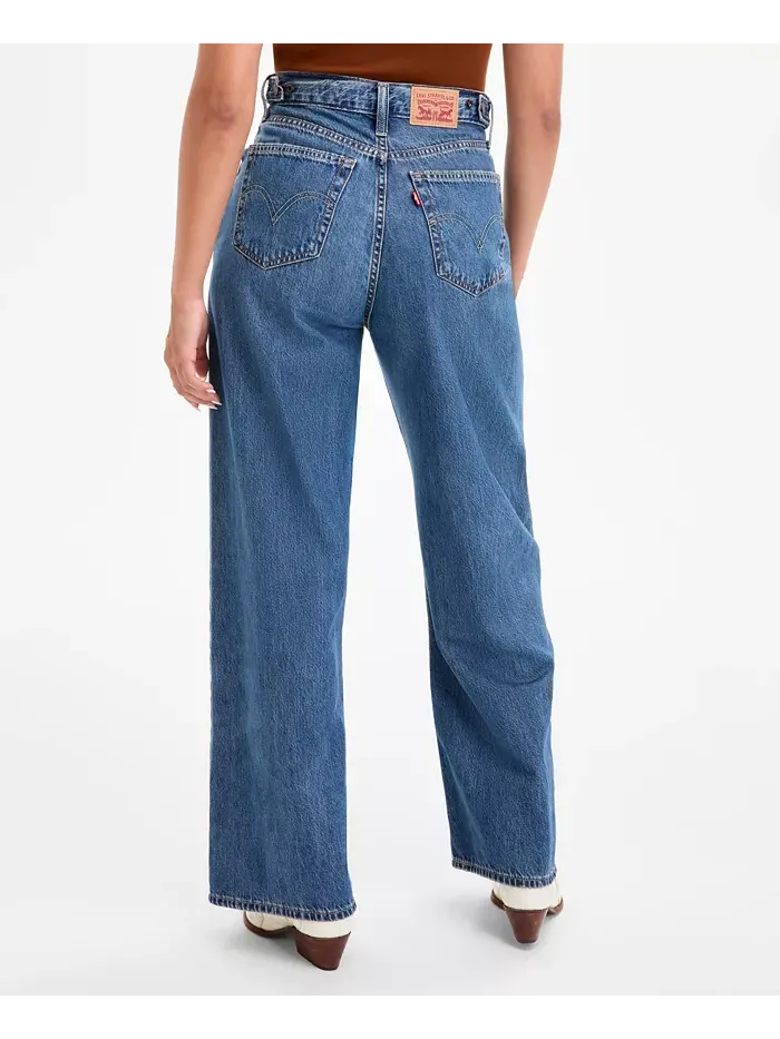 Женские мешковатые джинсы с затягивающейся талией, легкие Levi's — изображение 4 из 6, гнаться за мечтами