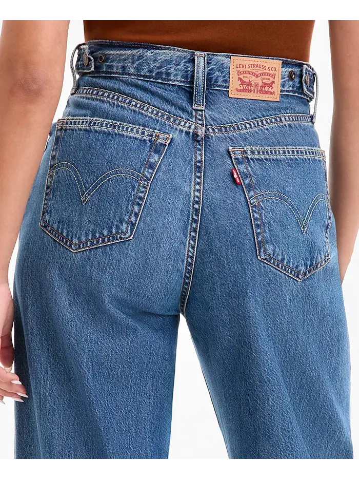 Женские мешковатые джинсы с затягивающейся талией, легкие Levi's — изображение 6 из 6, гнаться за мечтами