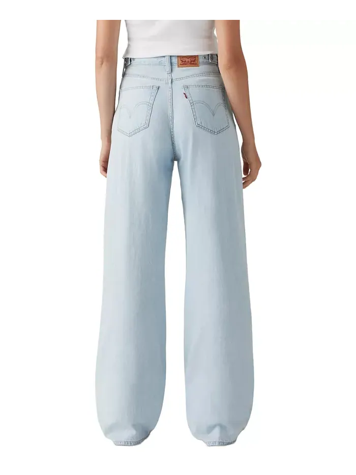Женские мешковатые джинсы с затягивающейся талией, легкие Levi's — изображение 2 из 5