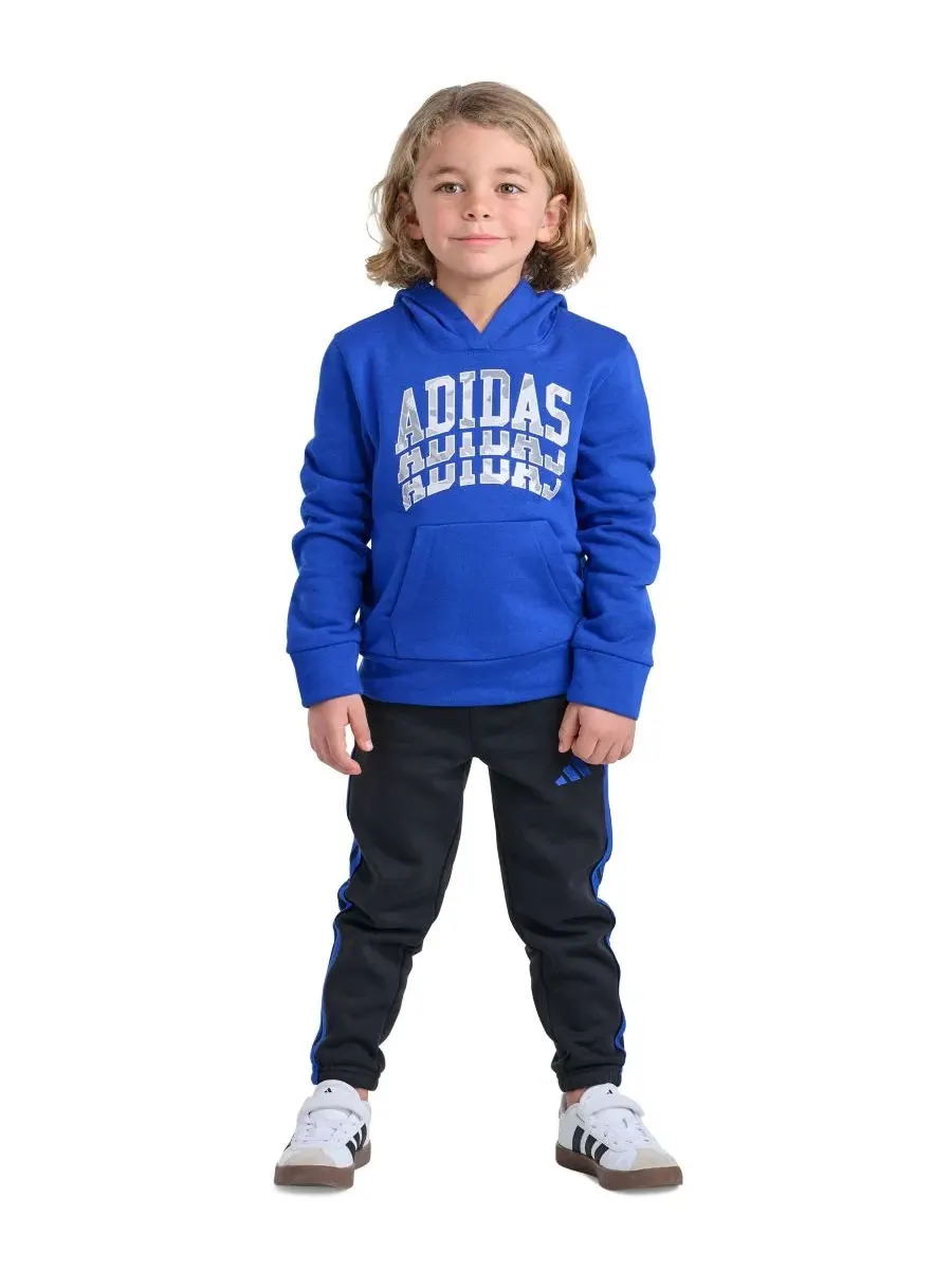 Комплект из свитшота и джоггеров с логотипом adidas