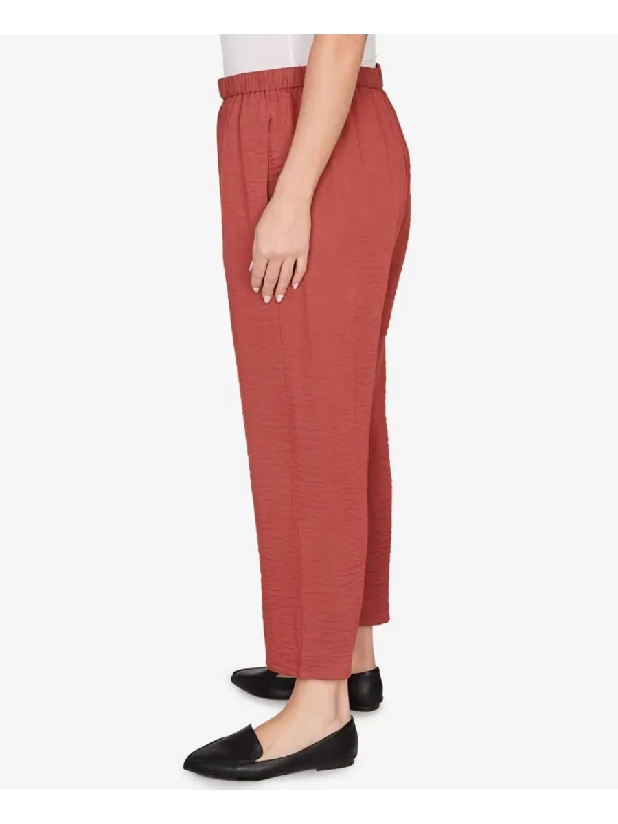 Широкие брюки Spice Market Alfred Dunner — изображение 3 из 5, коричневый