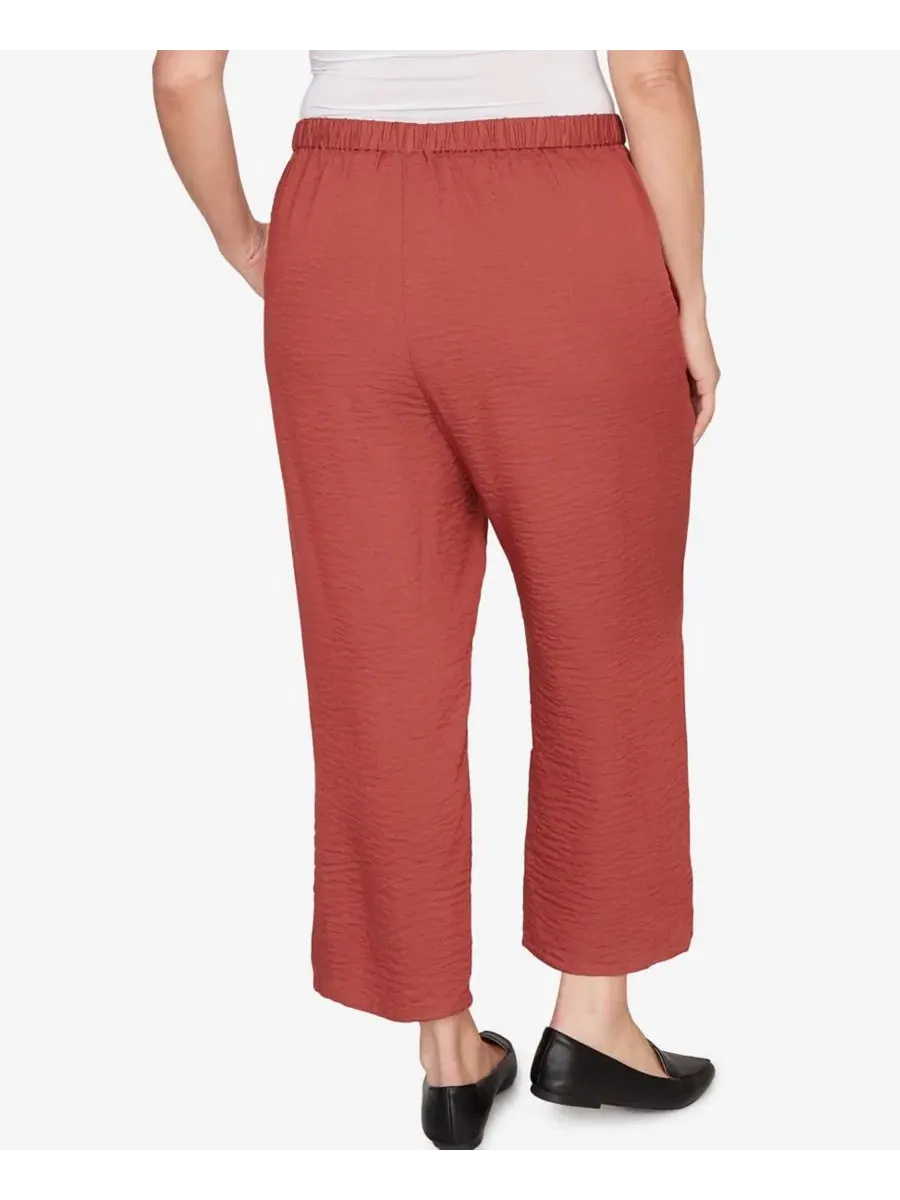 Широкие брюки Spice Market Alfred Dunner — изображение 5 из 5, коричневый