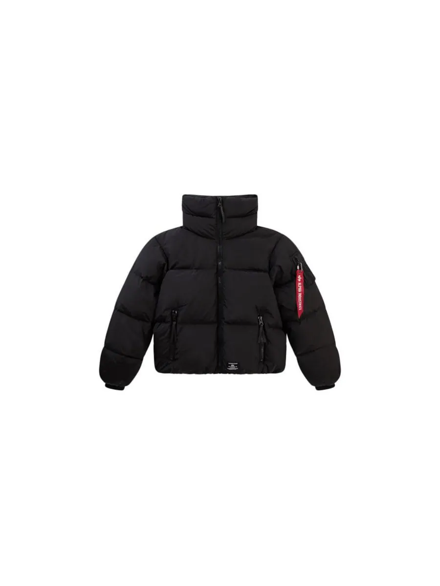 Женская короткая куртка-пуховик Sierra Alpha Industries — изображение 2 из 3, черный