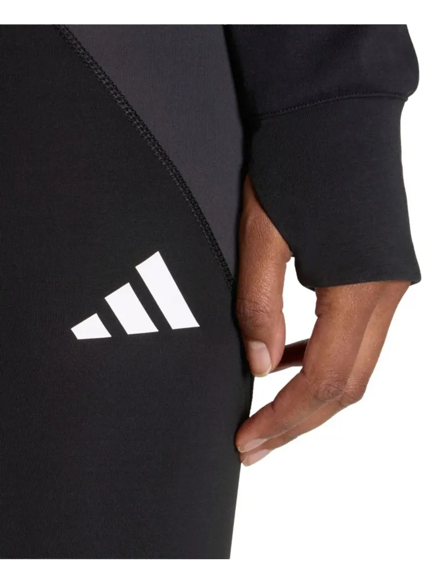 Леггинсы для тренировок с цветовым блоком Tech Fit, бренд adidas — изображение 3 из 5, черный