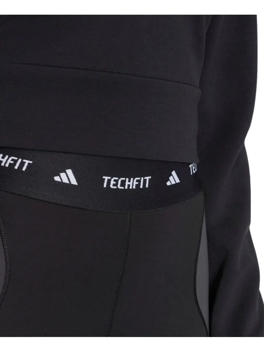 Леггинсы для тренировок с цветовым блоком Tech Fit, бренд adidas — изображение 4 из 5, черный