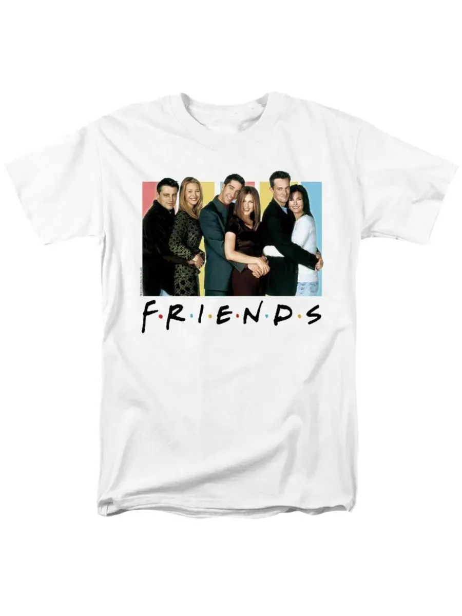 Футболка с принтом Cast Logo Friends — белый