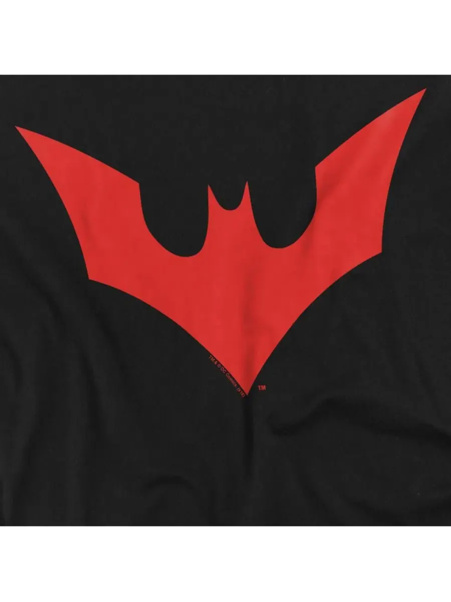 Футболка с принтом Beyond Beyond Bat Logo Batman — изображение 2 из 3, черный