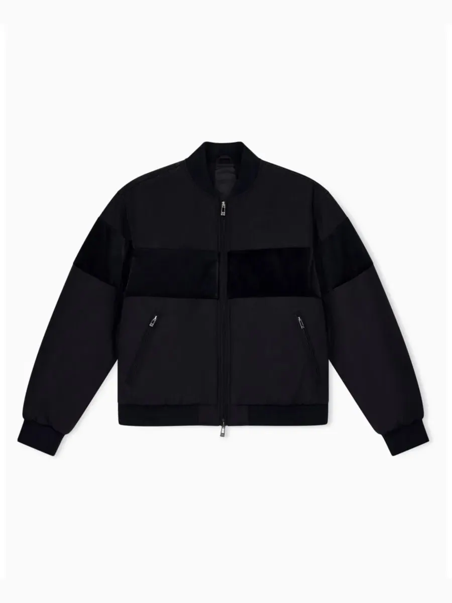 Бомбер с цветовым блоком, хлопковый A|X Armani Exchange