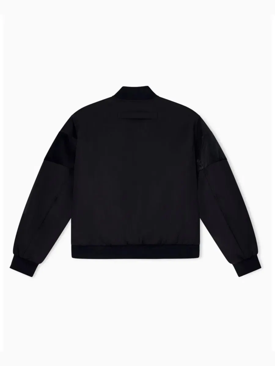 Бомбер с цветовым блоком, хлопковый A|X Armani Exchange — изображение 2 из 4, черный