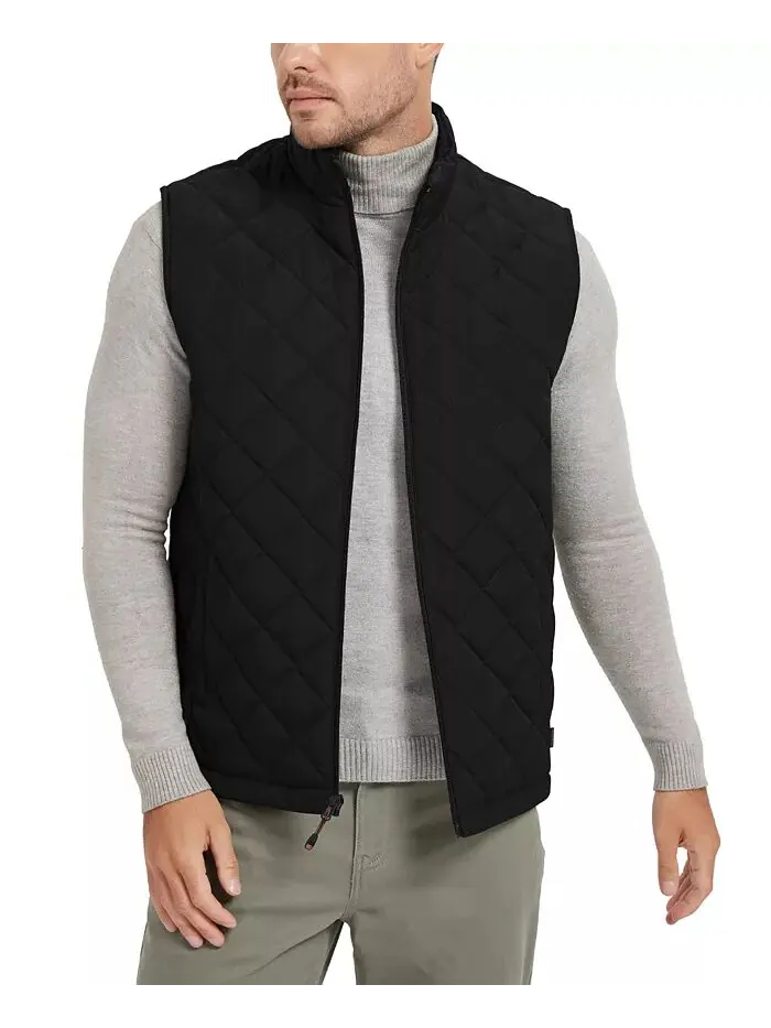Мужской жилет Diamond Quilted Heritage Hawke & Co. — изображение 1 из 5, черный
