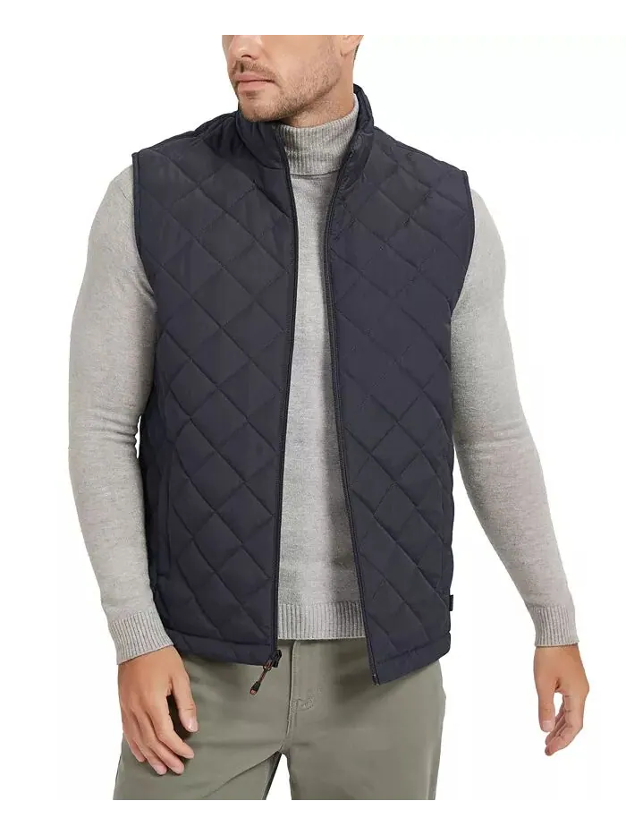 Мужской жилет Diamond Quilted Heritage Hawke & Co. — серый
