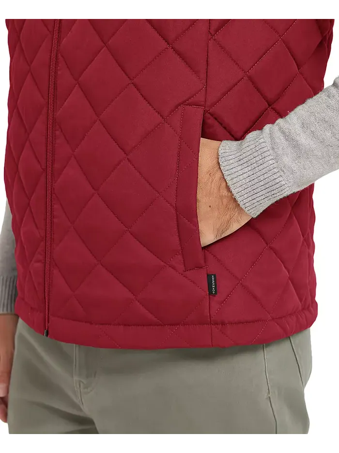 Мужская стеганая жилетка Diamond Quilted Heritage Hawke & Co. — изображение 3 из 4