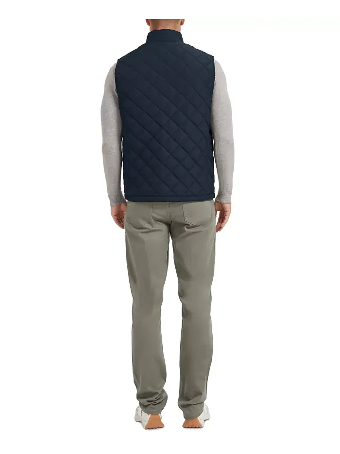 Мужская стеганая жилетка Diamond Quilted Heritage Hawke & Co. — изображение 2 из 4, темно-синий