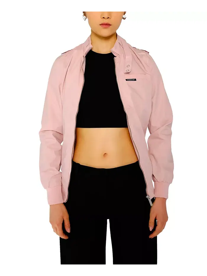 Женская классическая куртка Iconic Racer (узкий крой) Members Only — изображение 1 из 10, розовый