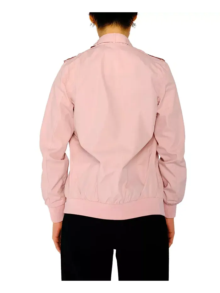 Женская классическая куртка Iconic Racer (узкий крой) Members Only — изображение 4 из 10, розовый