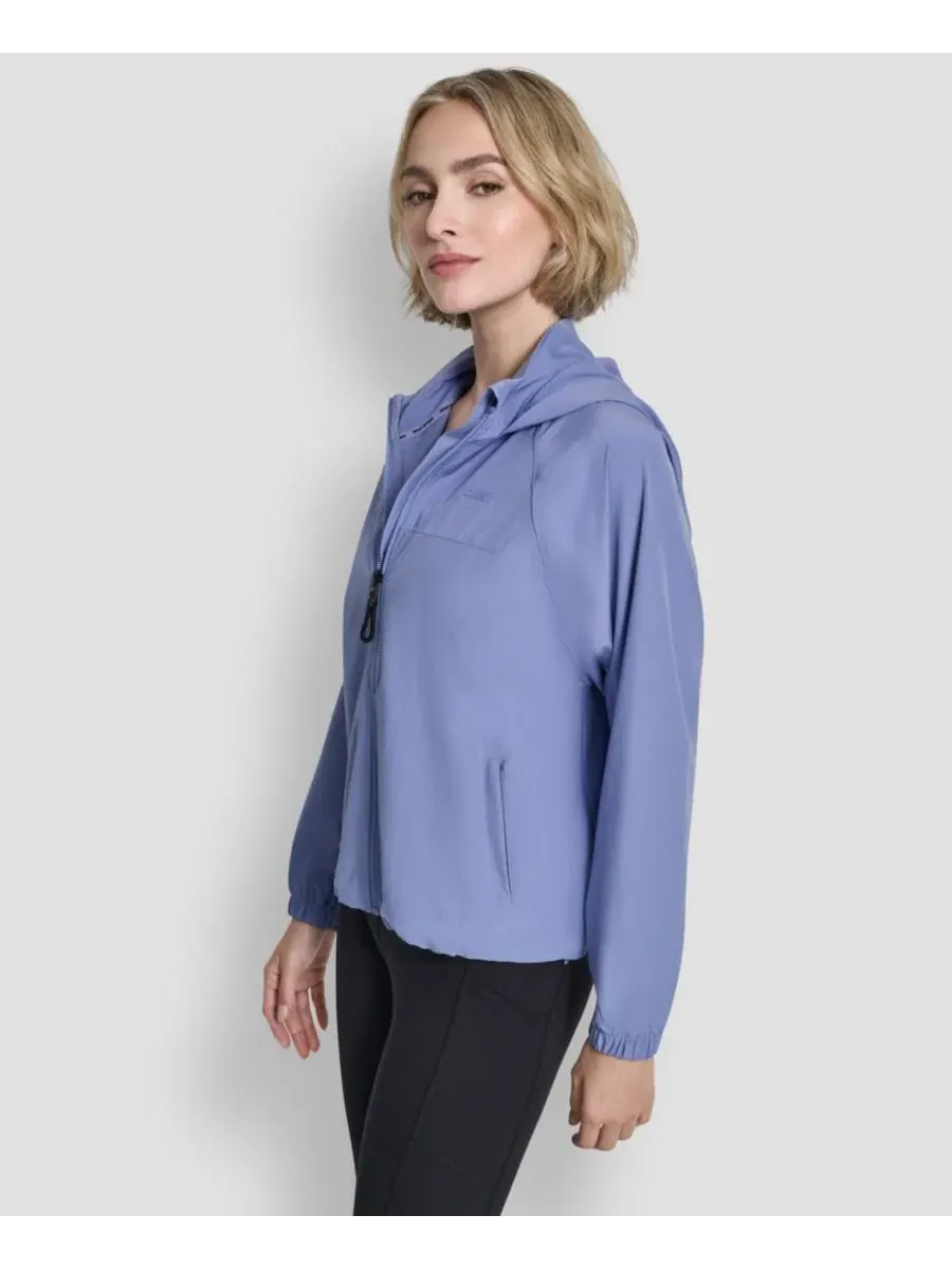 Женская куртка на молнии для поездок на работу DKNY — изображение 4 из 6, камнестень