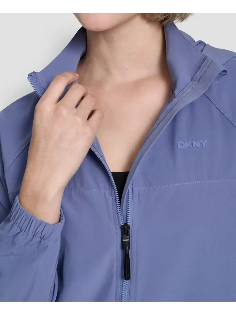 Женская куртка на молнии для поездок на работу DKNY — изображение 5 из 6, камнестень