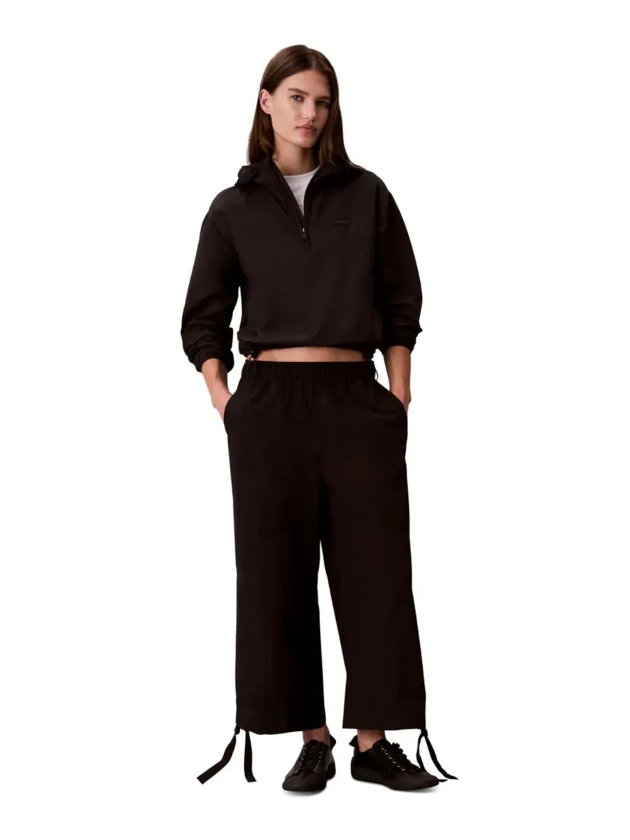 Женские брюки-капри карго Calvin Klein Performance — изображение 2 из 6, черный