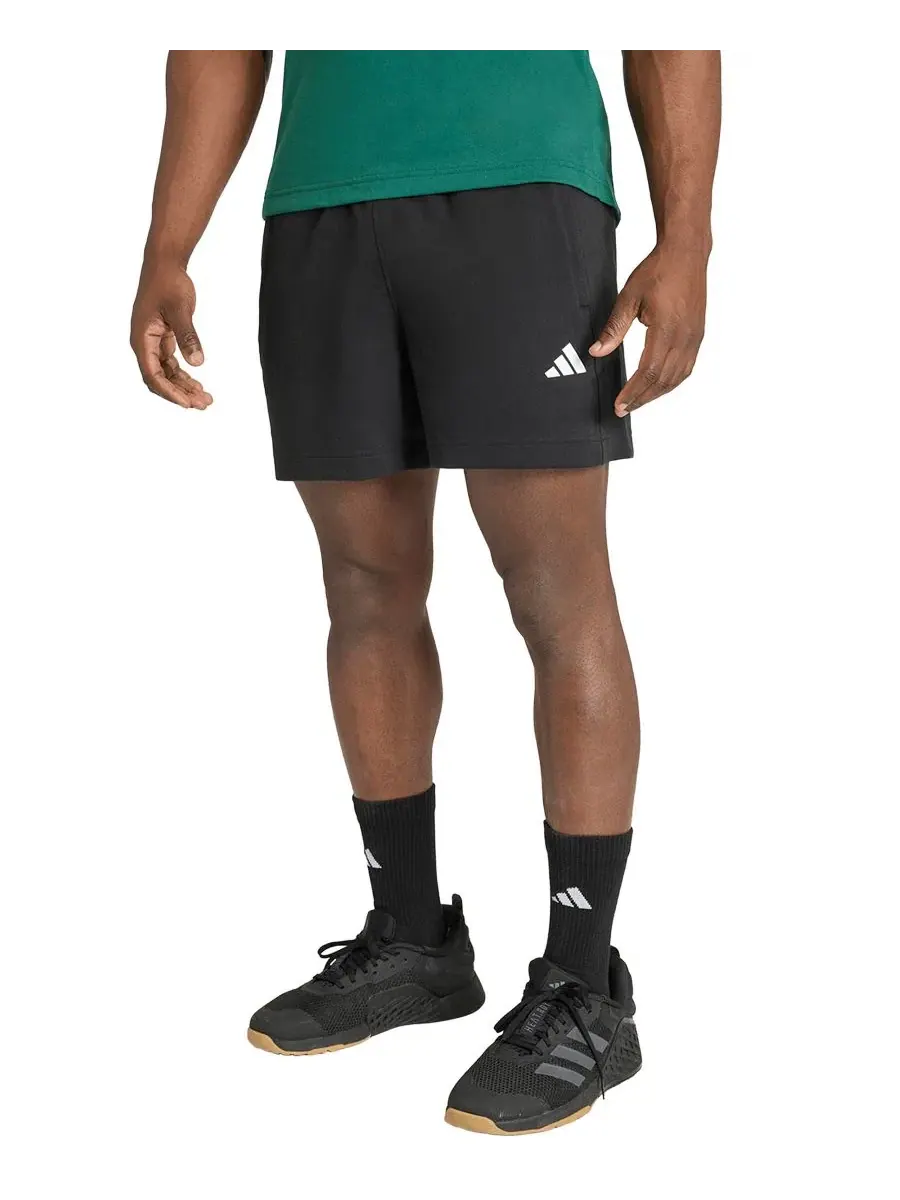 Мужские спортивные шорты Feelready Pull-On Shorts Adidas — изображение 1 из 3, черный
