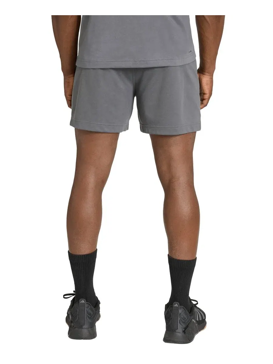 Мужские спортивные шорты Feelready Pull-On Shorts Adidas — изображение 3 из 3, серый