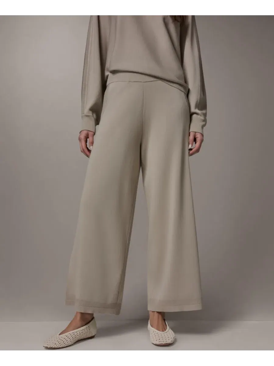 Штаны с широкой штаниной Milano Stitch Donna Karan Weekend