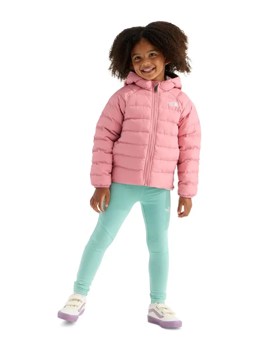 Детская куртка-реверс с капюшоном Perrito The North Face — изображение 3 из 6, розовый