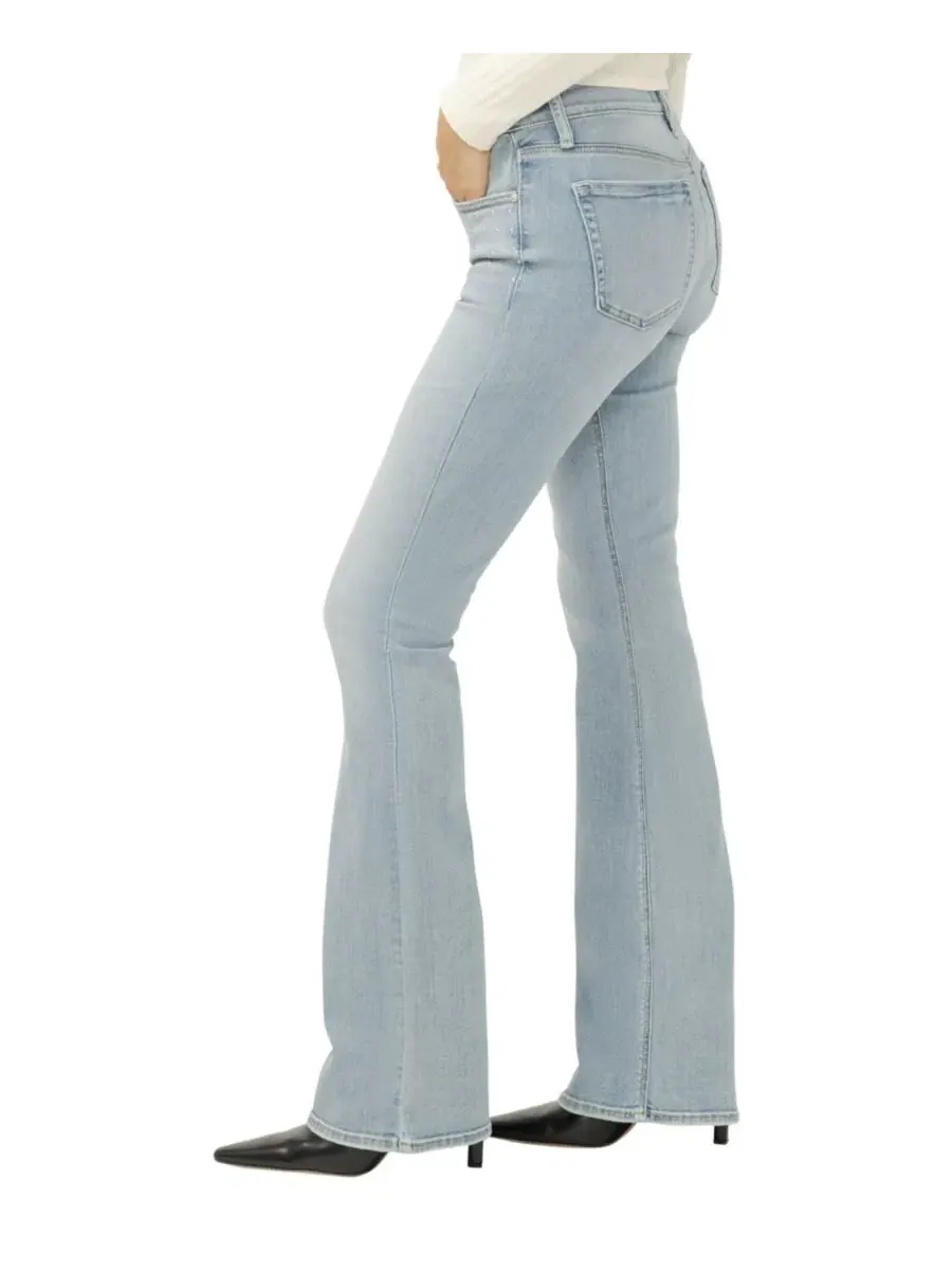 Женские джинсы Suki Mid-Rise Bootcut Luxe Stretch Silver Jeans Co. — изображение 2 из 4, золотистый