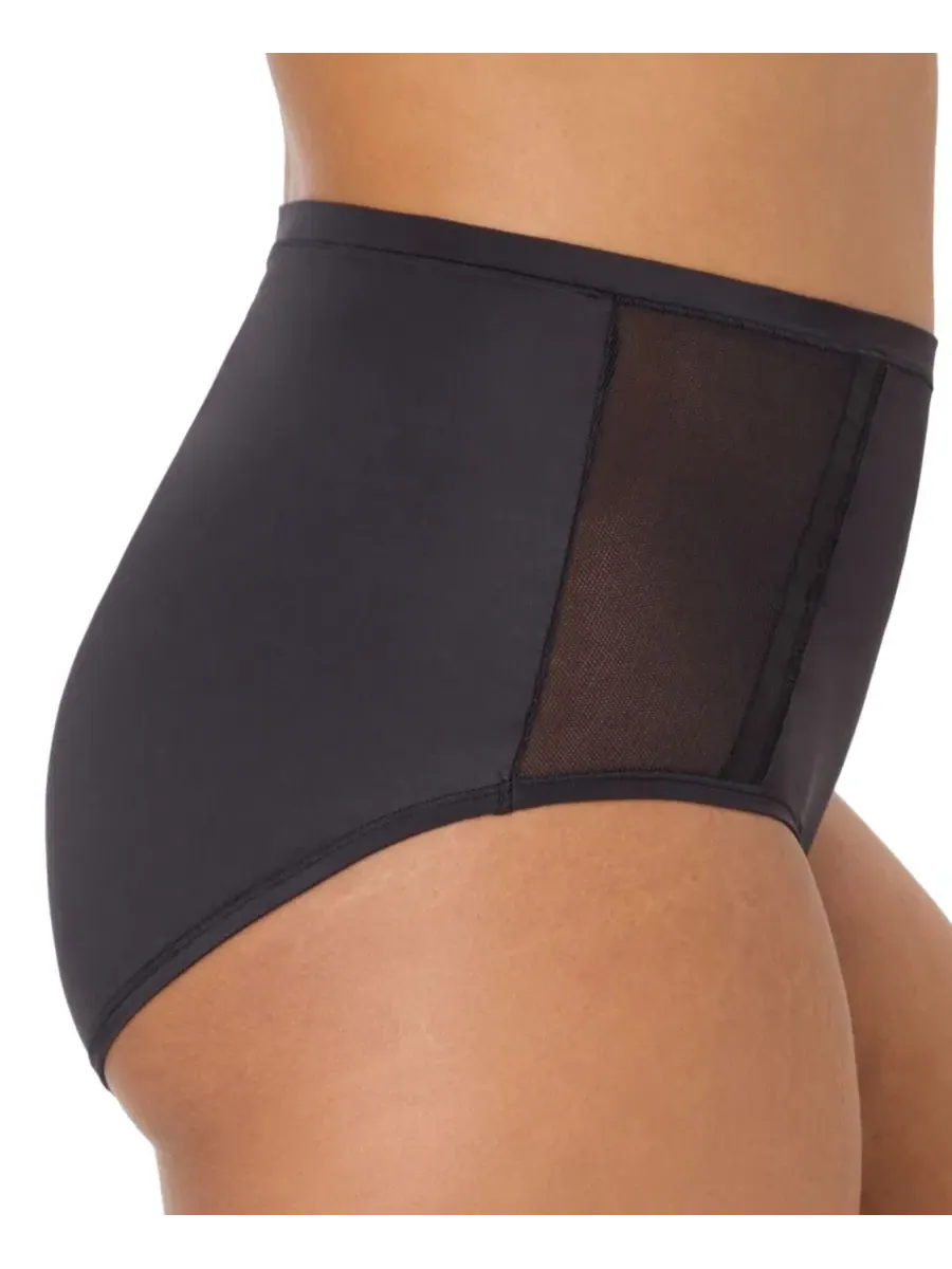 Трусы-слипы женские с высокой посадкой Flawless Fit Smoothing Brief DFACBF Bali — изображение 4 из 5, черный