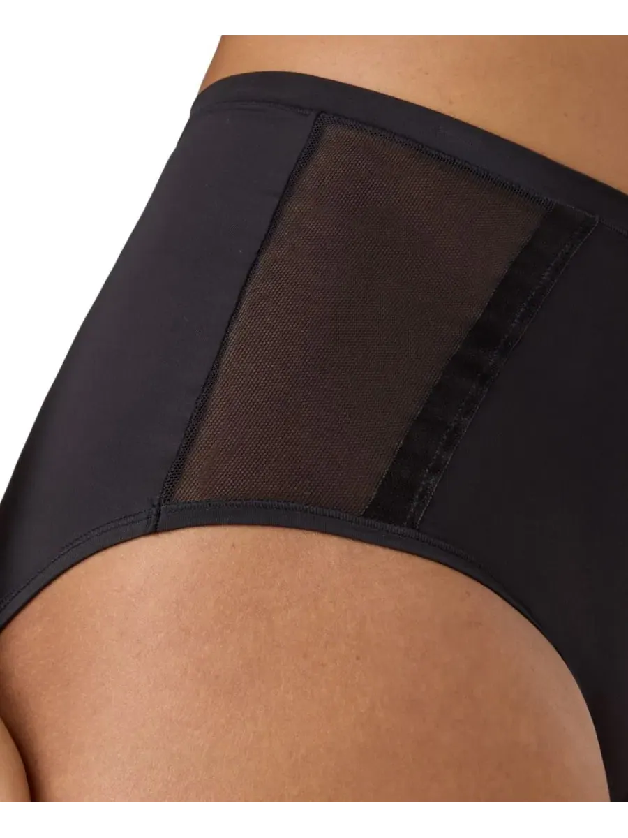 Трусы-слипы женские с высокой посадкой Flawless Fit Smoothing Brief DFACBF Bali — изображение 5 из 5, черный