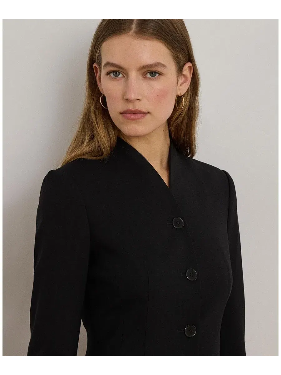 Жакет с воротником-стойкой Lauren Ralph Lauren — изображение 3 из 6, черный