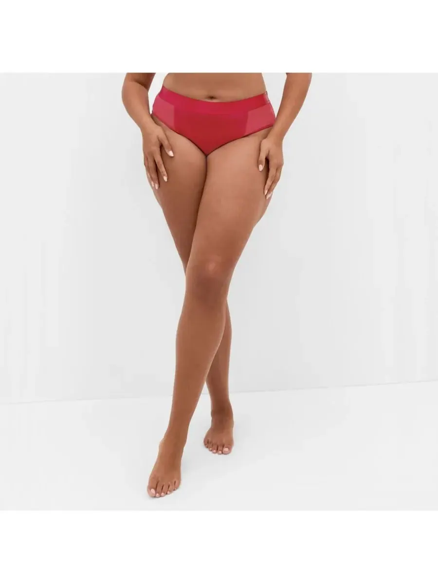 Женские фирменные трусики CCX Cheeky Panty CITY CHIC, Shiraz
