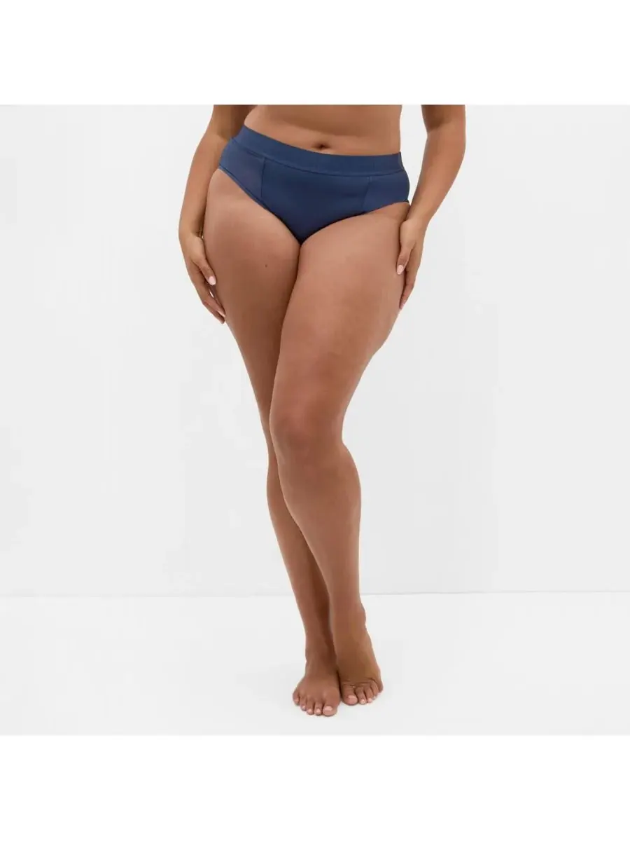 Женские фирменные трусики CCX Cheeky Panty CITY CHIC — изображение 1 из 4, темно-синий