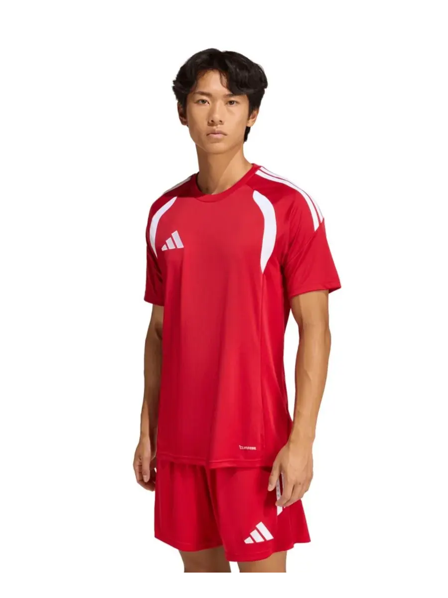 Мужская футболка Tiro 26 League Jersey с круглым вырезом и возможностью надевания Adidas