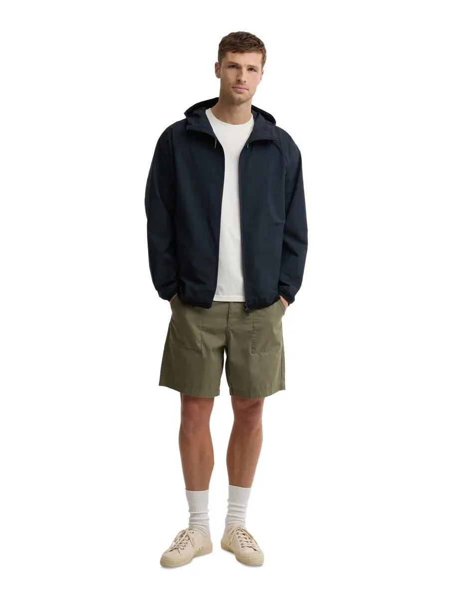 Мужская куртка Stoneport с капюшоном, стандартного кроя Barbour — изображение 2 из 5, темный темно-синий