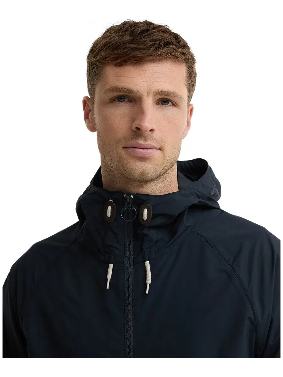 Мужская куртка Stoneport с капюшоном, стандартного кроя Barbour — изображение 3 из 5, темный темно-синий