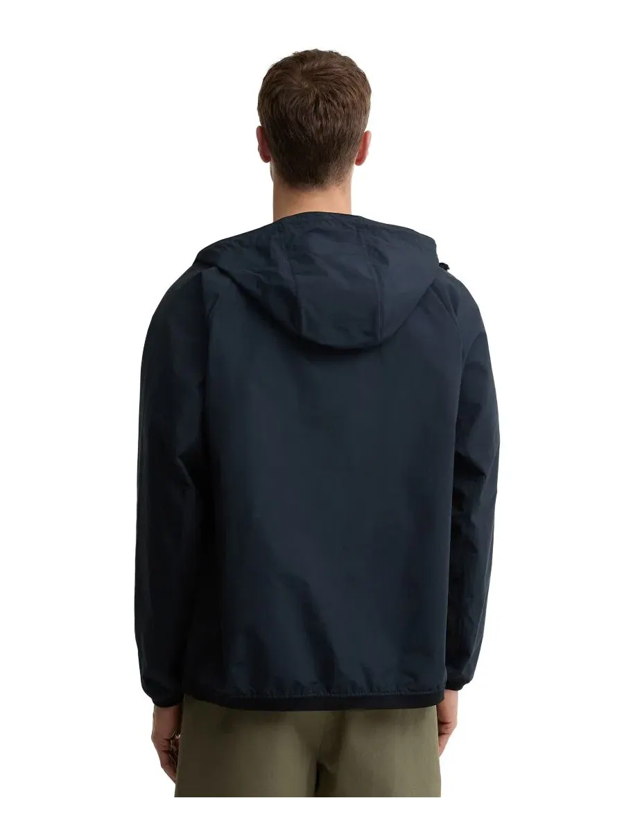 Мужская куртка Stoneport с капюшоном, стандартного кроя Barbour — изображение 4 из 5, темный темно-синий