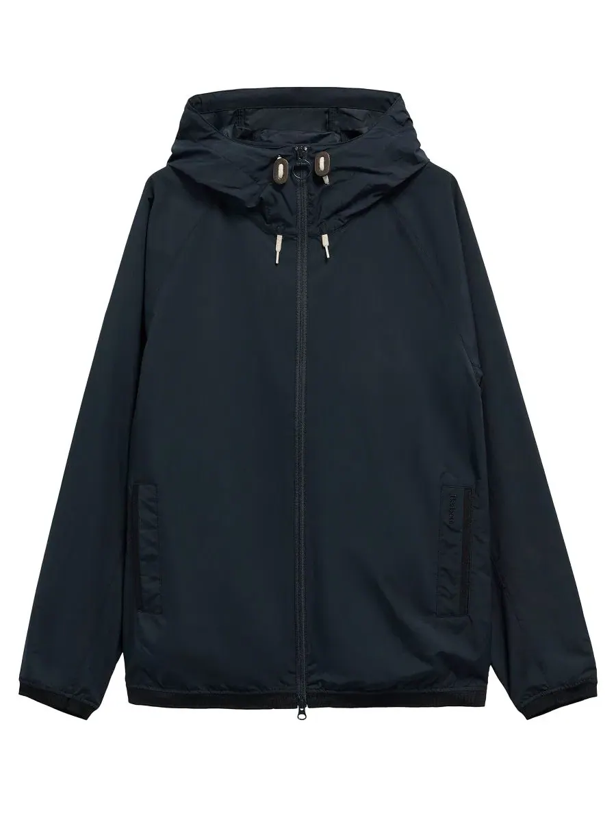 Мужская куртка Stoneport с капюшоном, стандартного кроя Barbour — изображение 5 из 5, темный темно-синий