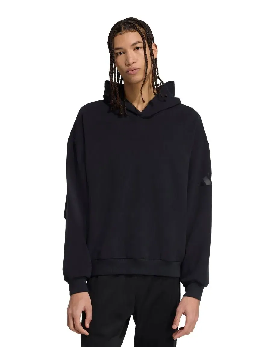 Мужская толстовка Soft Lux стандартного кроя Adidas — изображение 1 из 3, черный