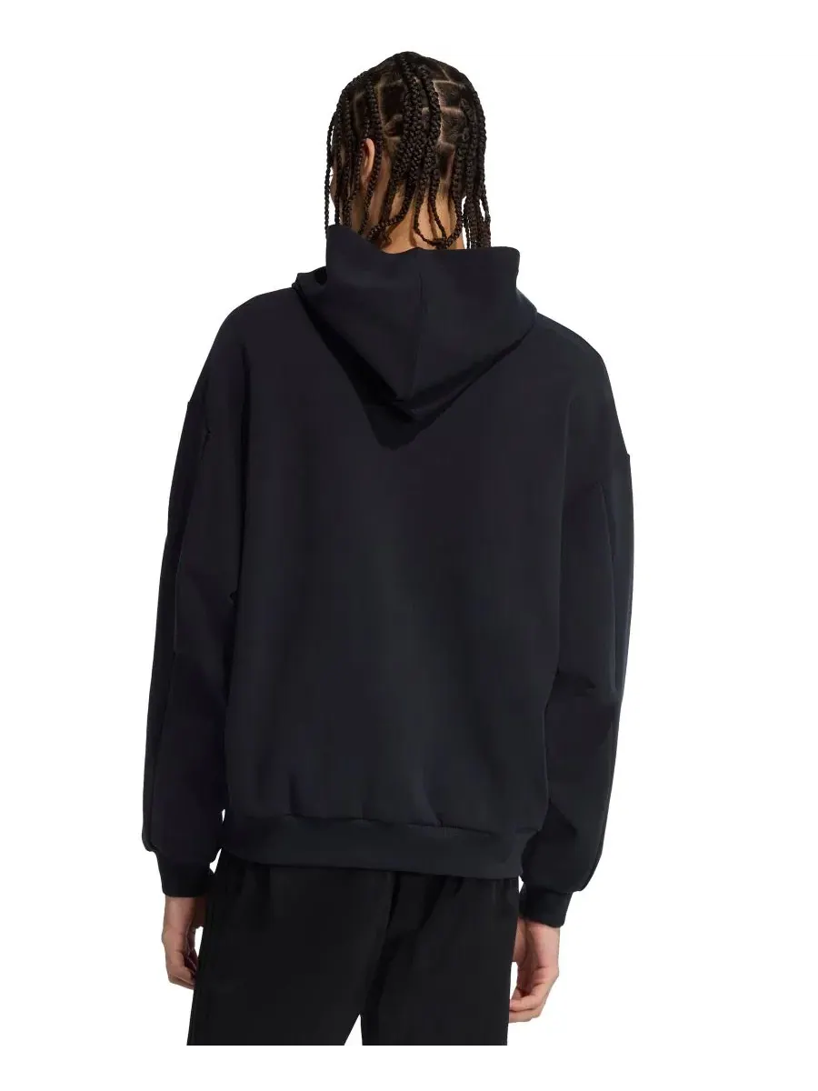 Мужская толстовка Soft Lux стандартного кроя Adidas — изображение 3 из 3, черный