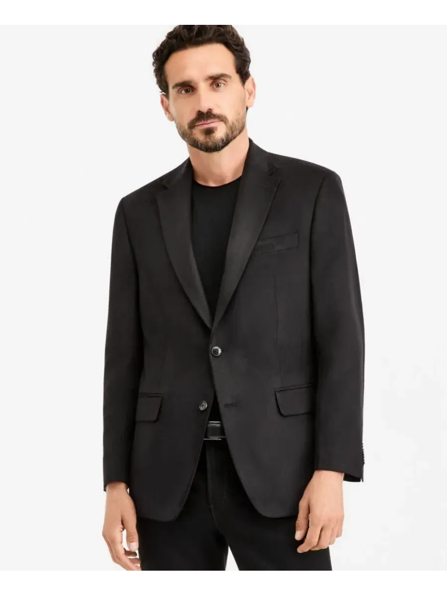 Мужской пиджак классического кроя из искусственной замши Classic-Fit Faux Suede Michael Kors